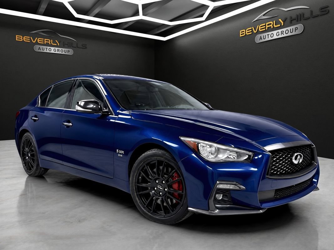 Used 2019 INFINITI Q50 Red Sport 400 AWD/4WD image 7