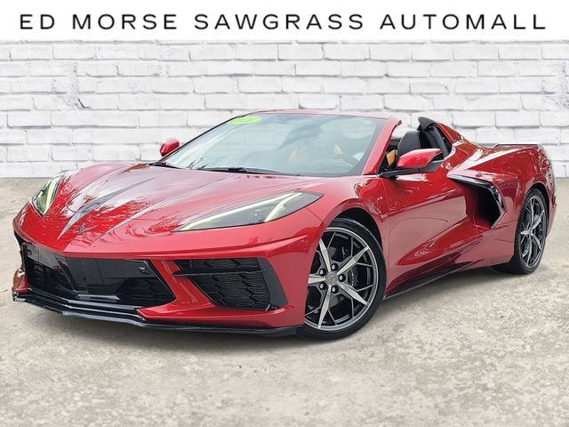 Used 2021 Chevrolet Corvette Stingray Premium Conv w/ 3LT RWD image 1