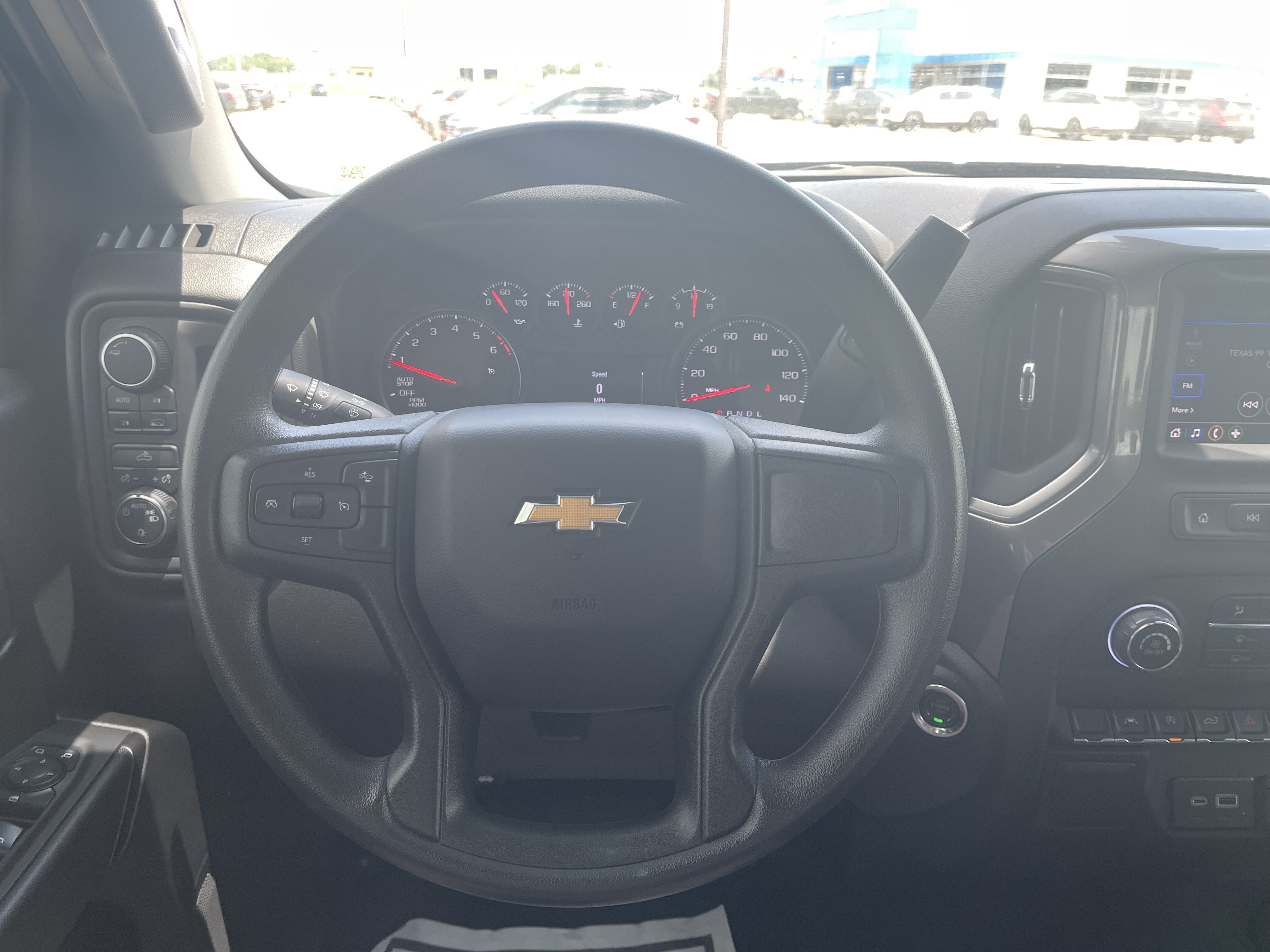 Used 2025 Chevrolet Silverado 1500 Custom w/ Turbomax Blackout Package AWD/4WD image 16