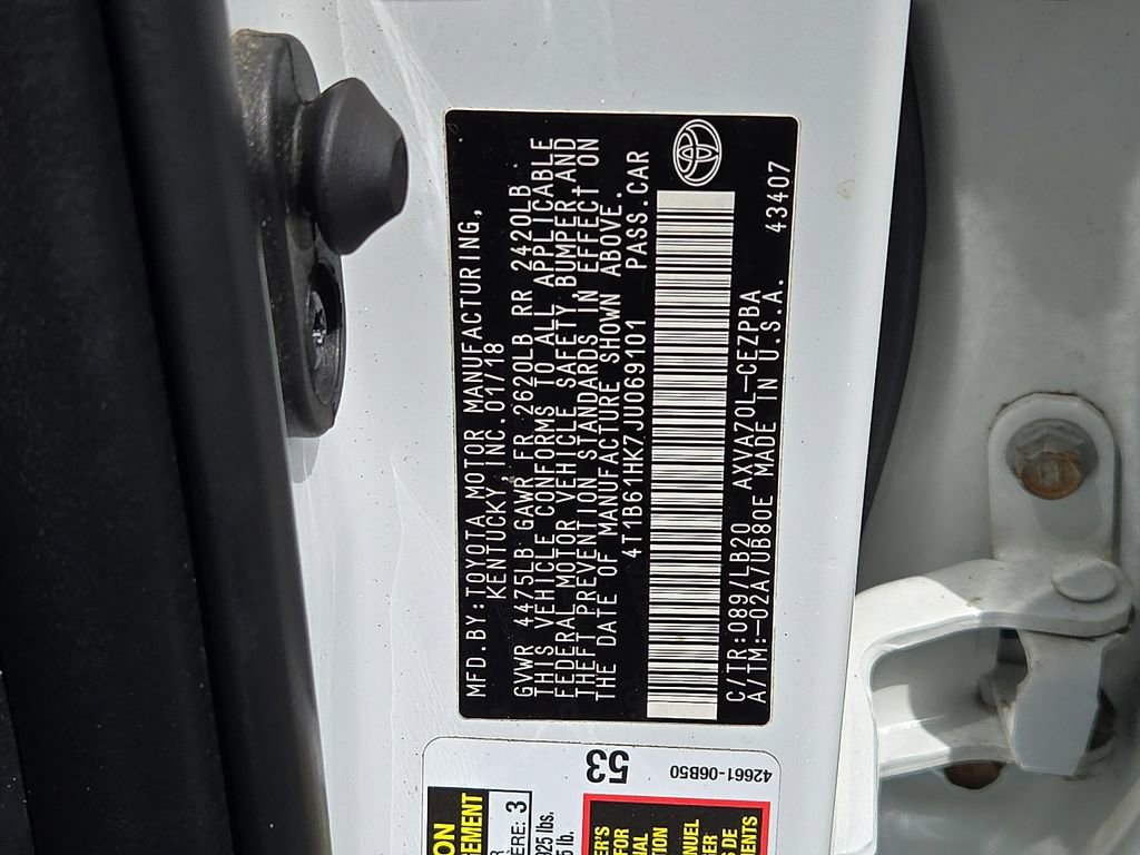 Used 2018 Toyota Camry XSE FWD image 27