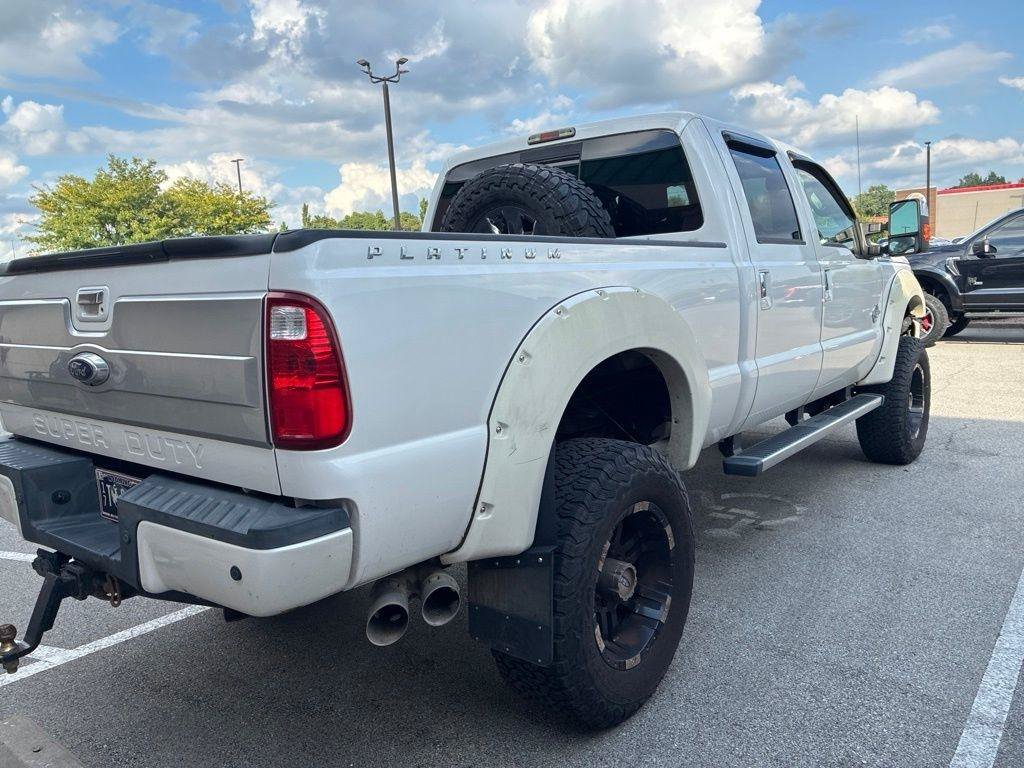 Used 2014 Ford F350 Platinum w/ Platinum Package AWD/4WD image 4