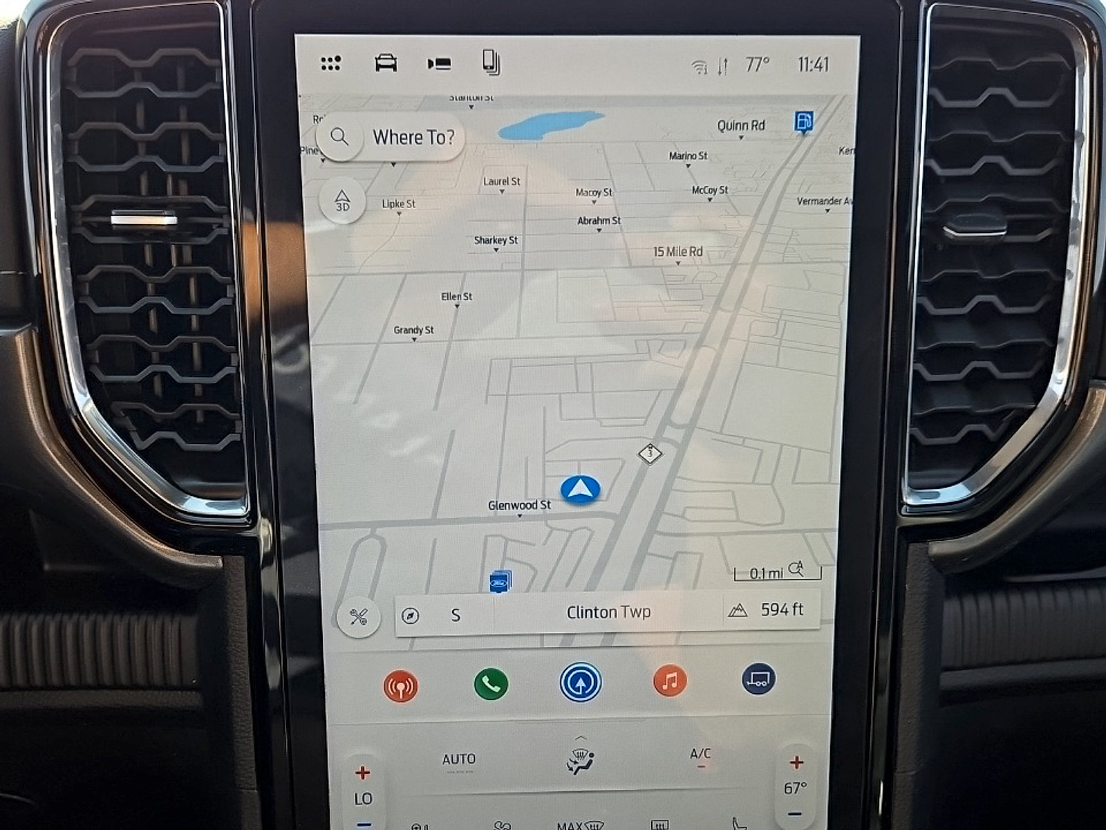 Certified 2024 Ford Ranger Lariat w/ FX4 Off-Road Package AWD/4WD image 17