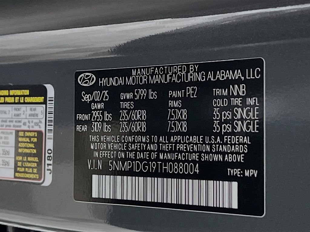 Certified 2026 Hyundai Santa Fe SE AWD/4WD image 24