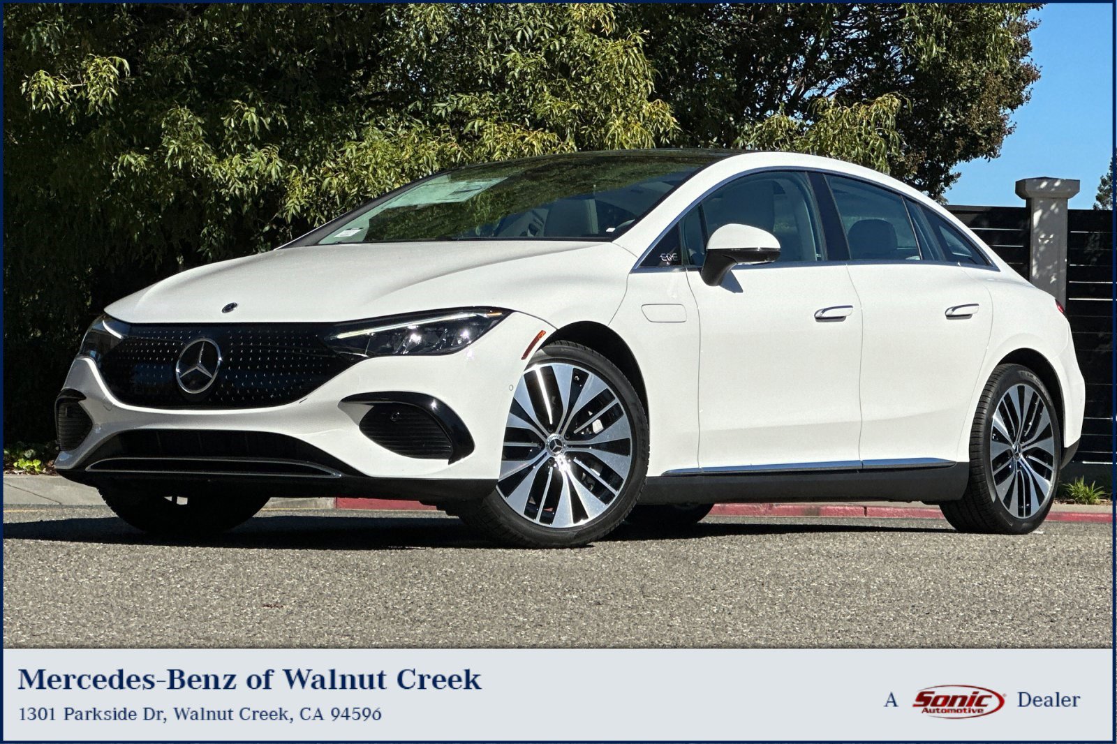 New 2025 Mercedes-Benz EQE 350+ 4MATIC Sedan image 1