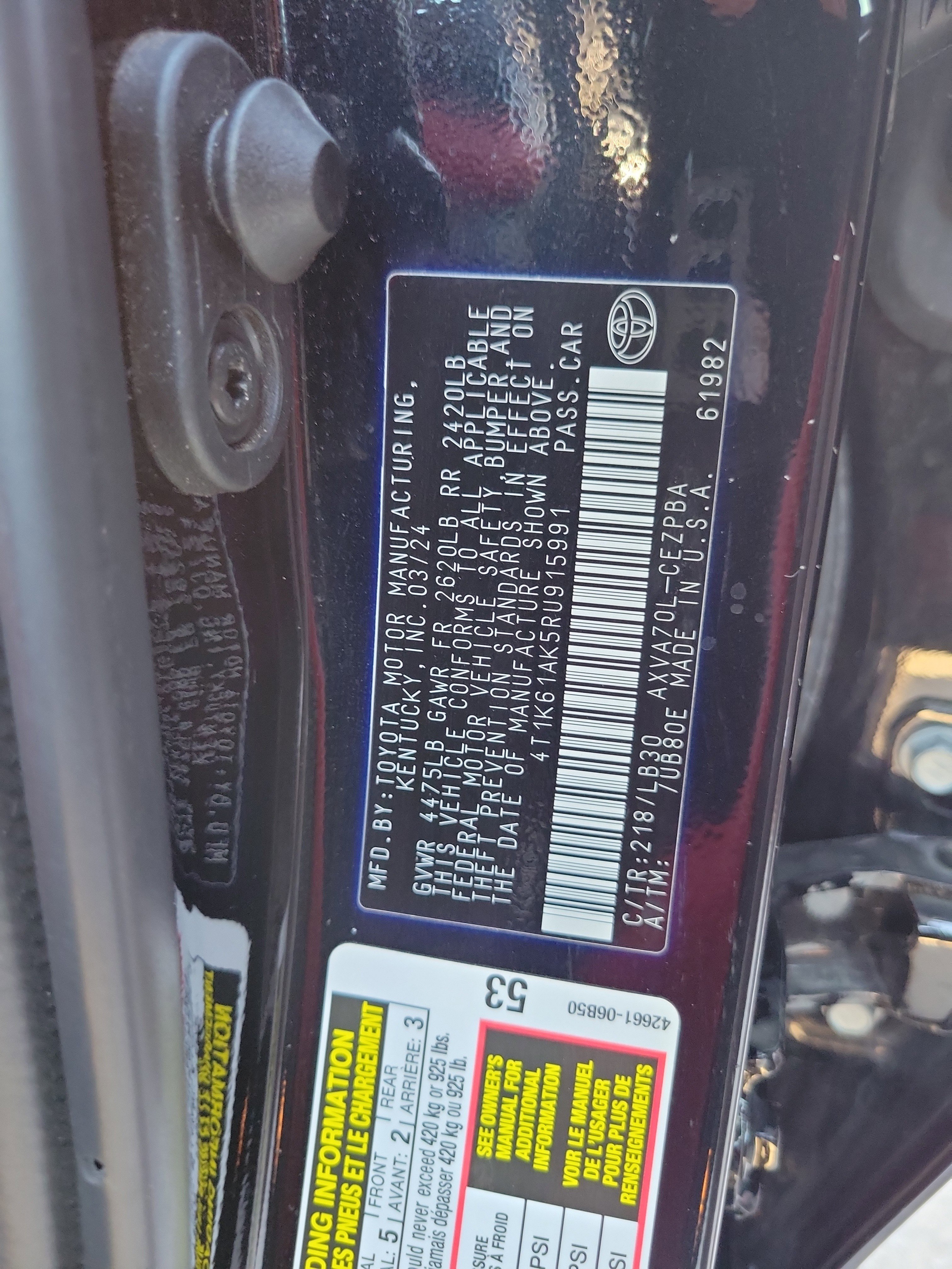 Used 2024 Toyota Camry XSE image 29