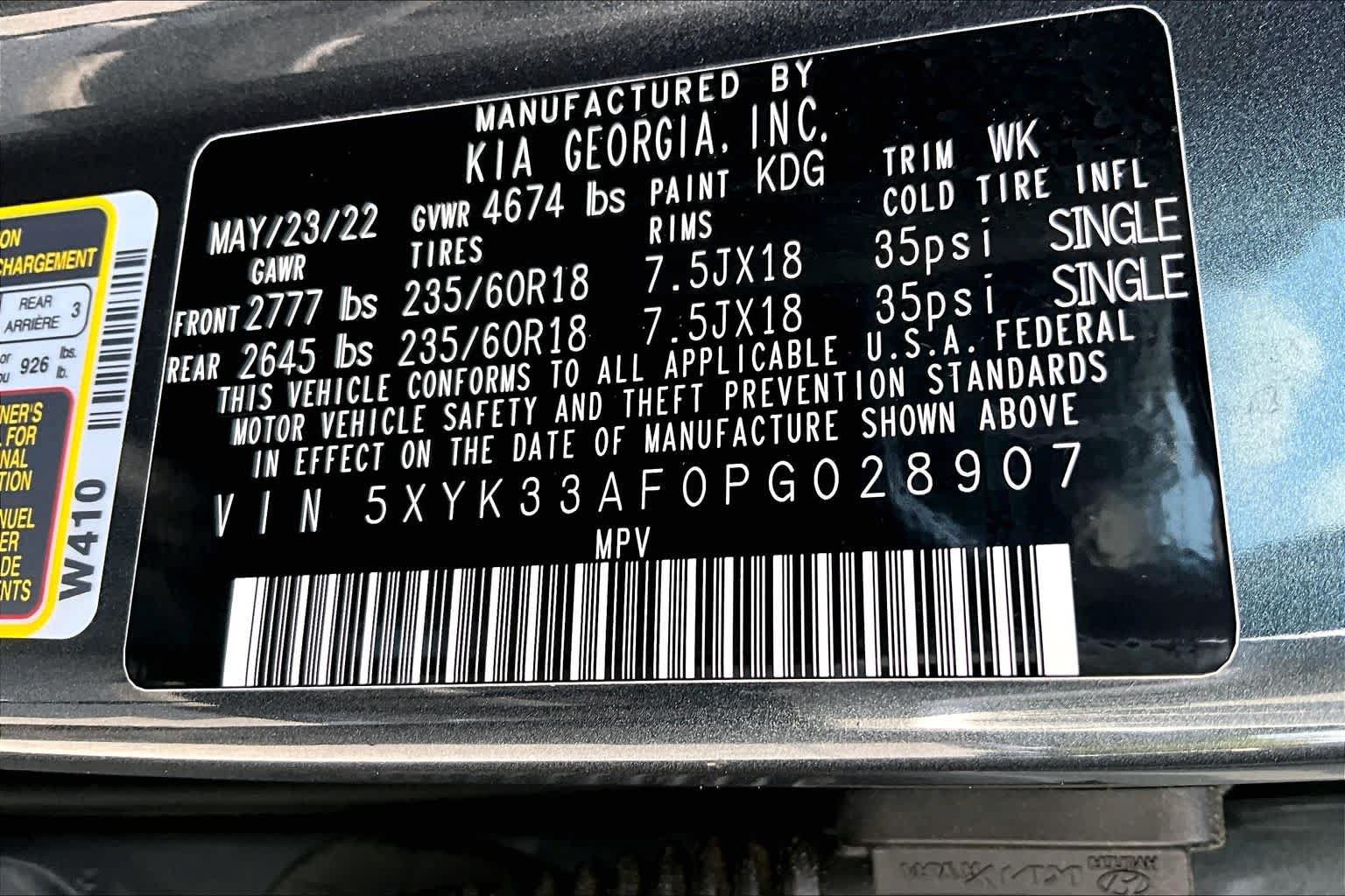 Used 2023 Kia Sportage EX FWD image 36