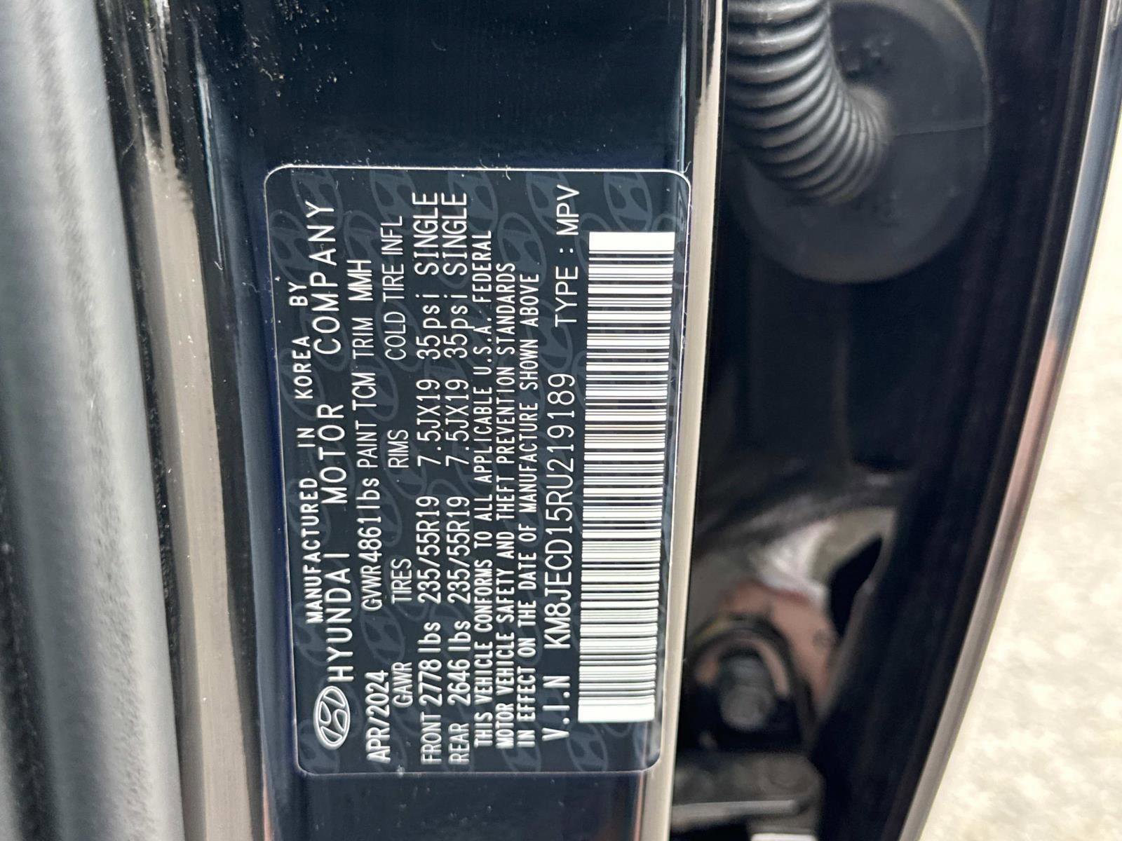 Used 2024 Hyundai Tucson Limited image 30