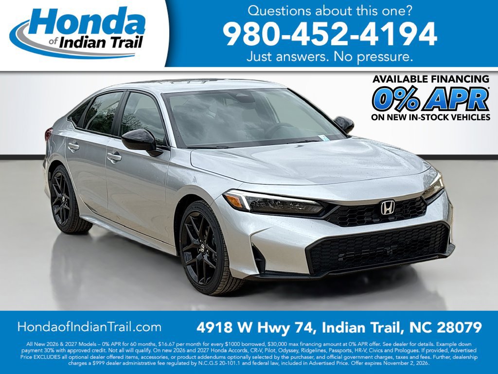 Used 2026 Honda Civic Sport