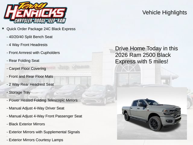 New 2026 RAM 2500 Tradesman AWD/4WD image 4
