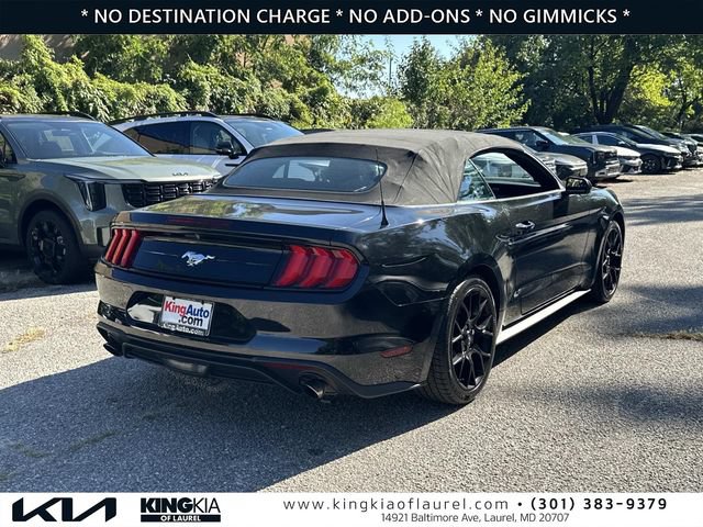 Used 2018 Ford Mustang Convertible w/ Ecoboost Performance Package RWD image 23