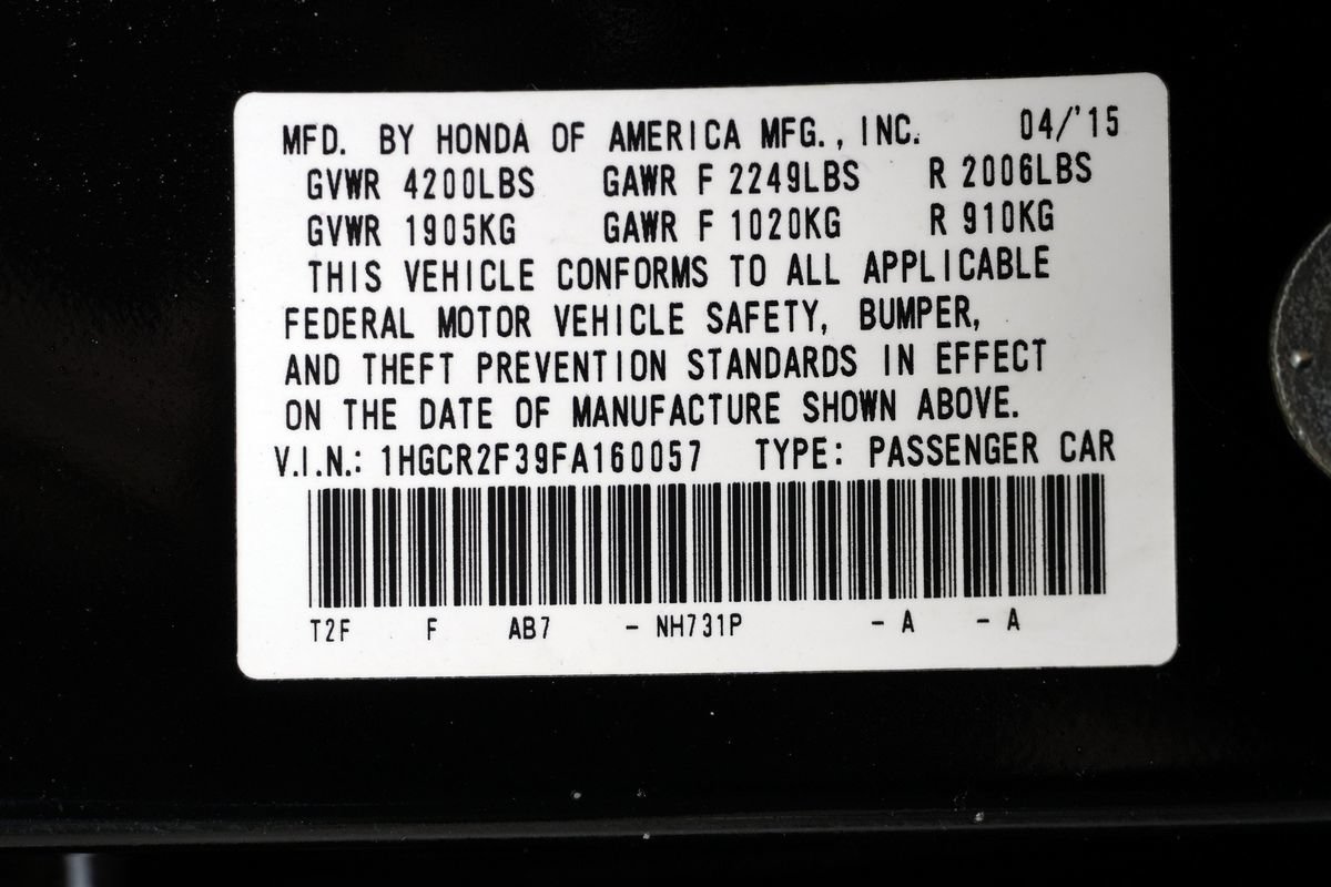 Used 2015 Honda Accord LX image 40