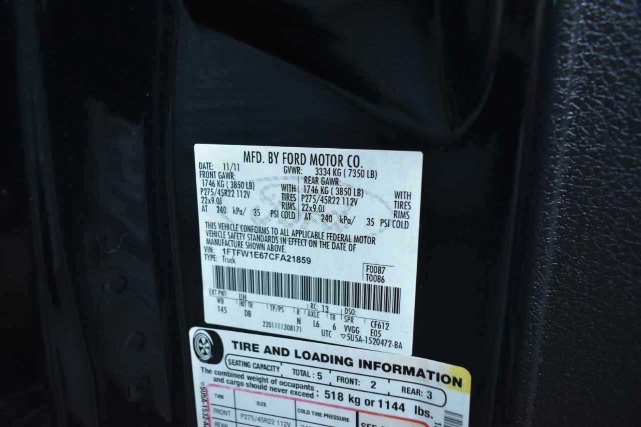 Used 2012 Ford F150 Harley-Davidson AWD/4WD image 49