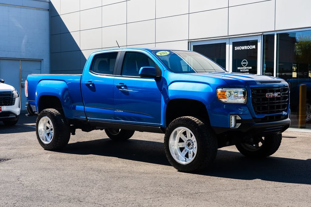 Used 2021 GMC Canyon Elevation w/ Driver Alert Package AWD/4WD image 1