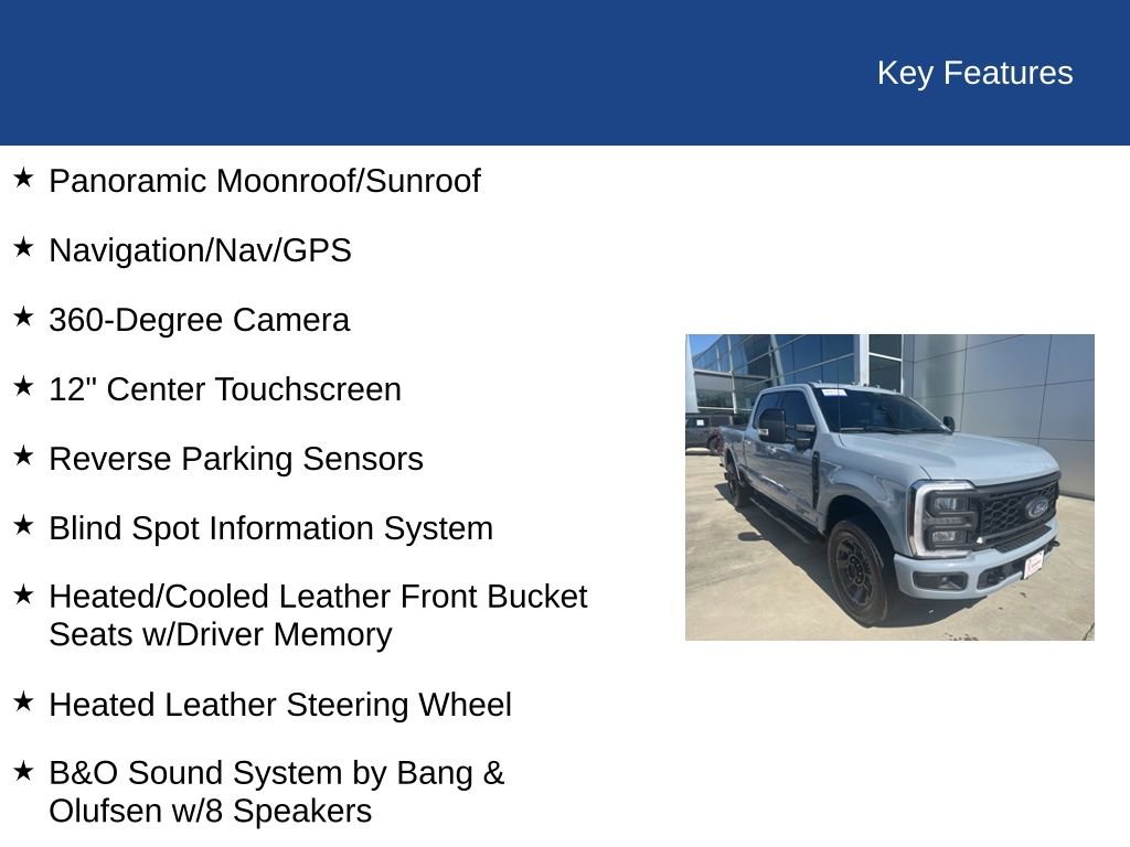 Used 2024 Ford F250 Lariat w/ Sport Appearance Package image 39
