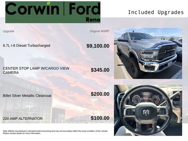 Used 2019 RAM 2500 Laramie AWD/4WD image 3