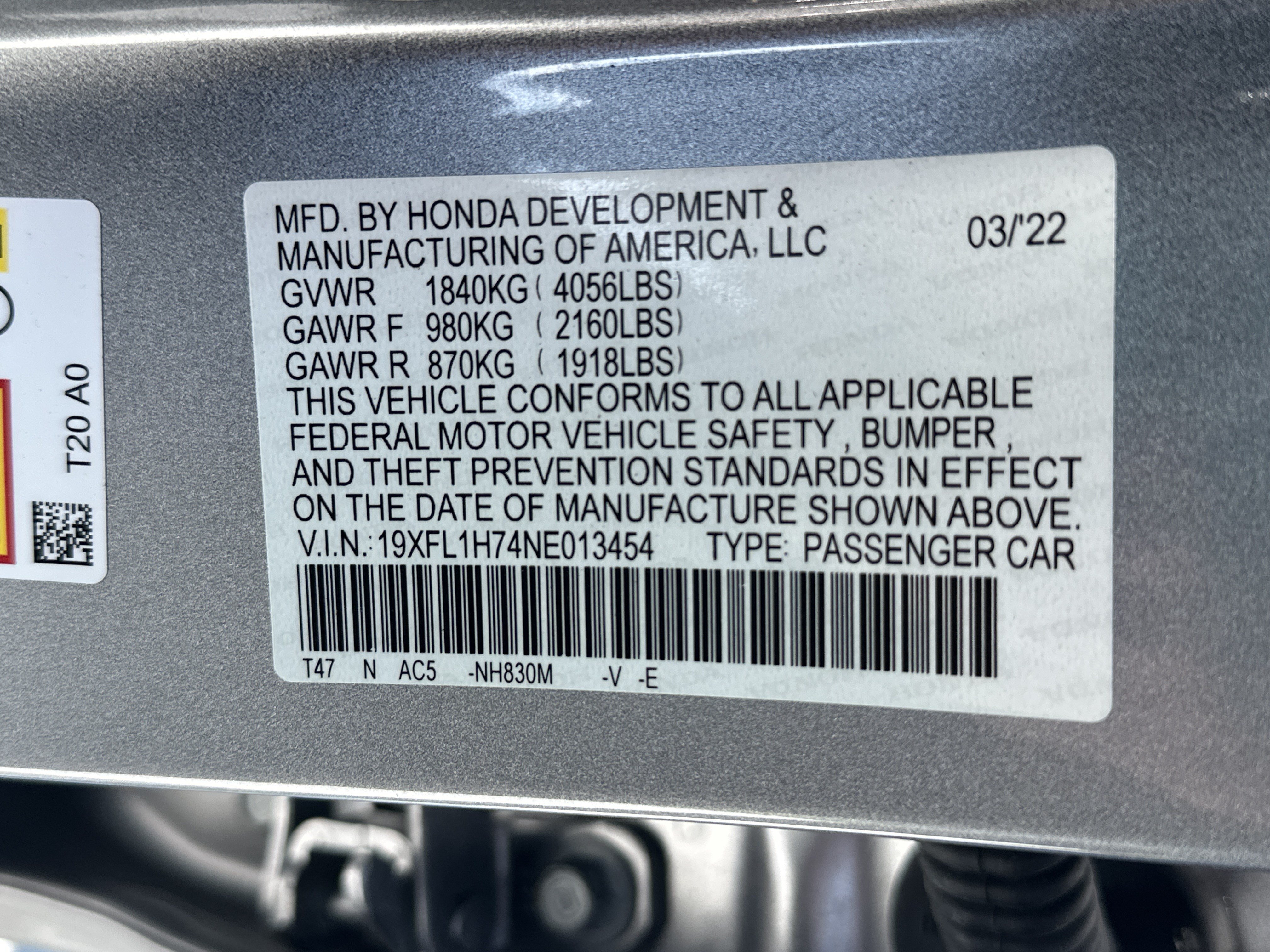 Used 2022 Honda Civic EX-L image 35