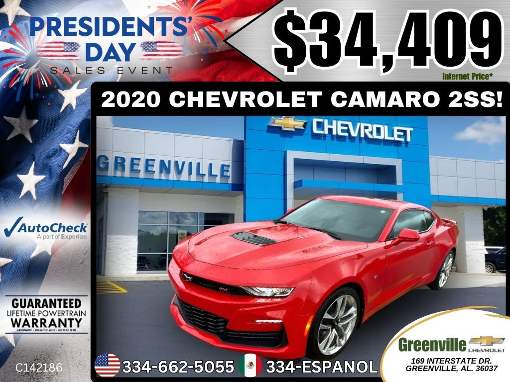 Used 2020 Chevrolet Camaro SS