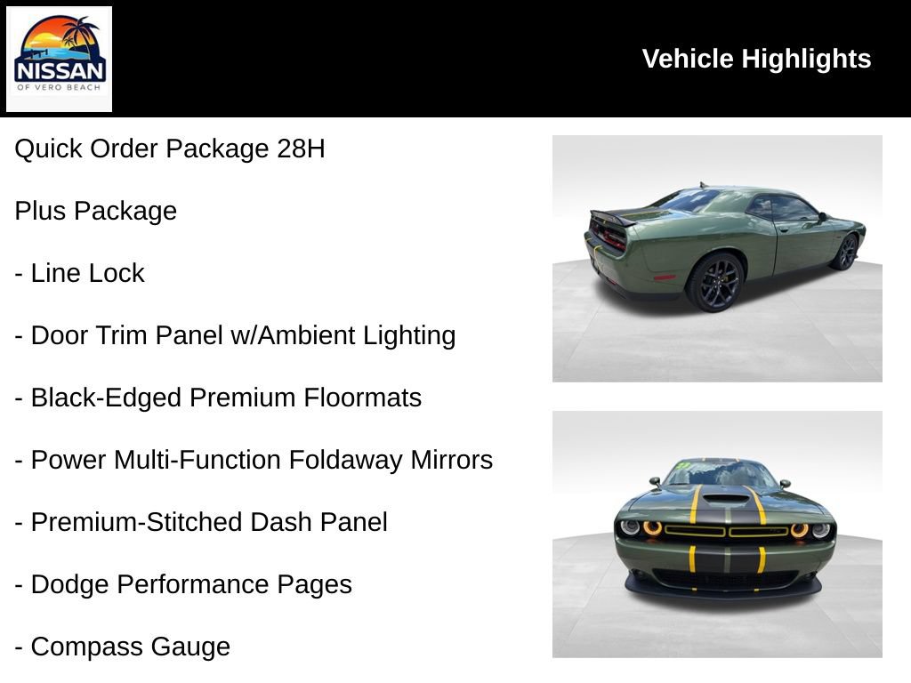 Used 2023 Dodge Challenger R/T w/ Plus Package RWD image 19