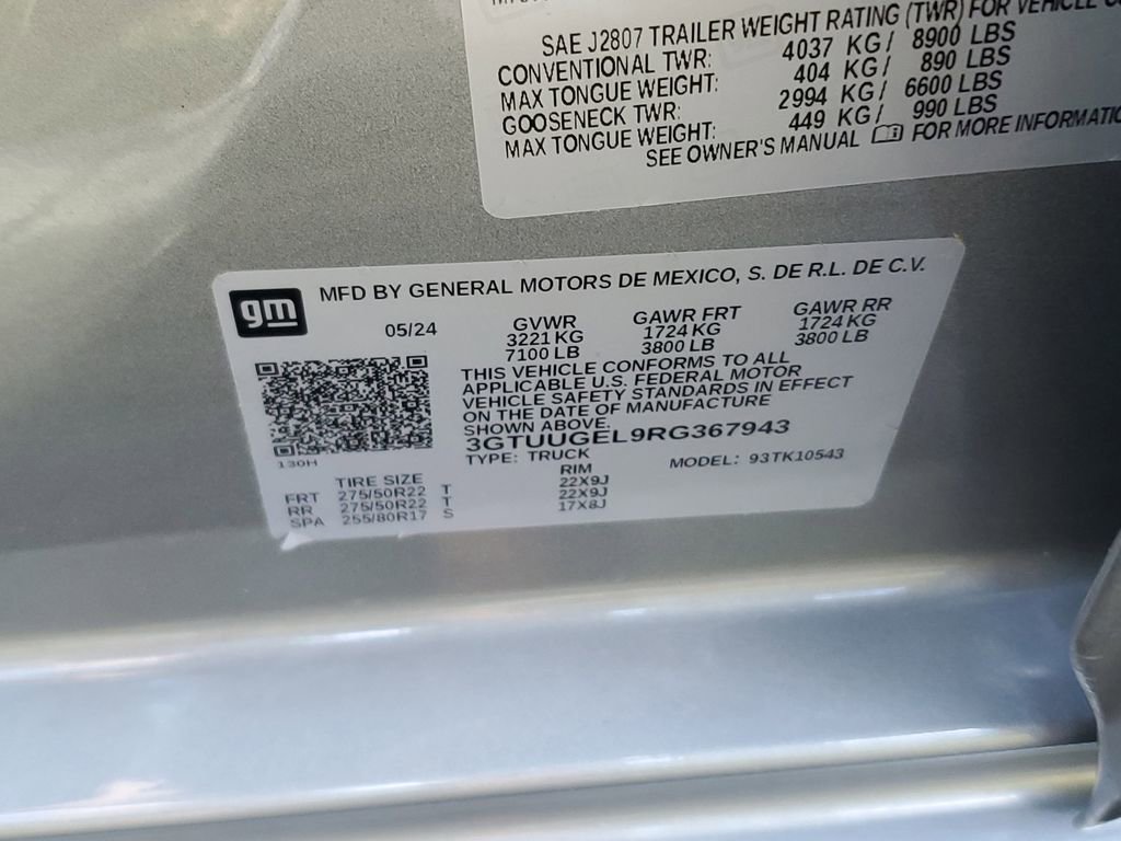 Certified 2024 GMC Sierra 1500 Denali w/ Denali Reserve Package AWD/4WD image 29