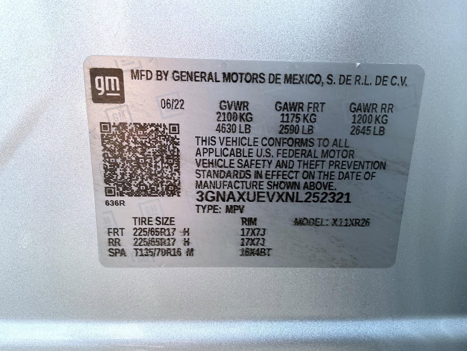 Certified 2022 Chevrolet Equinox LT image 25