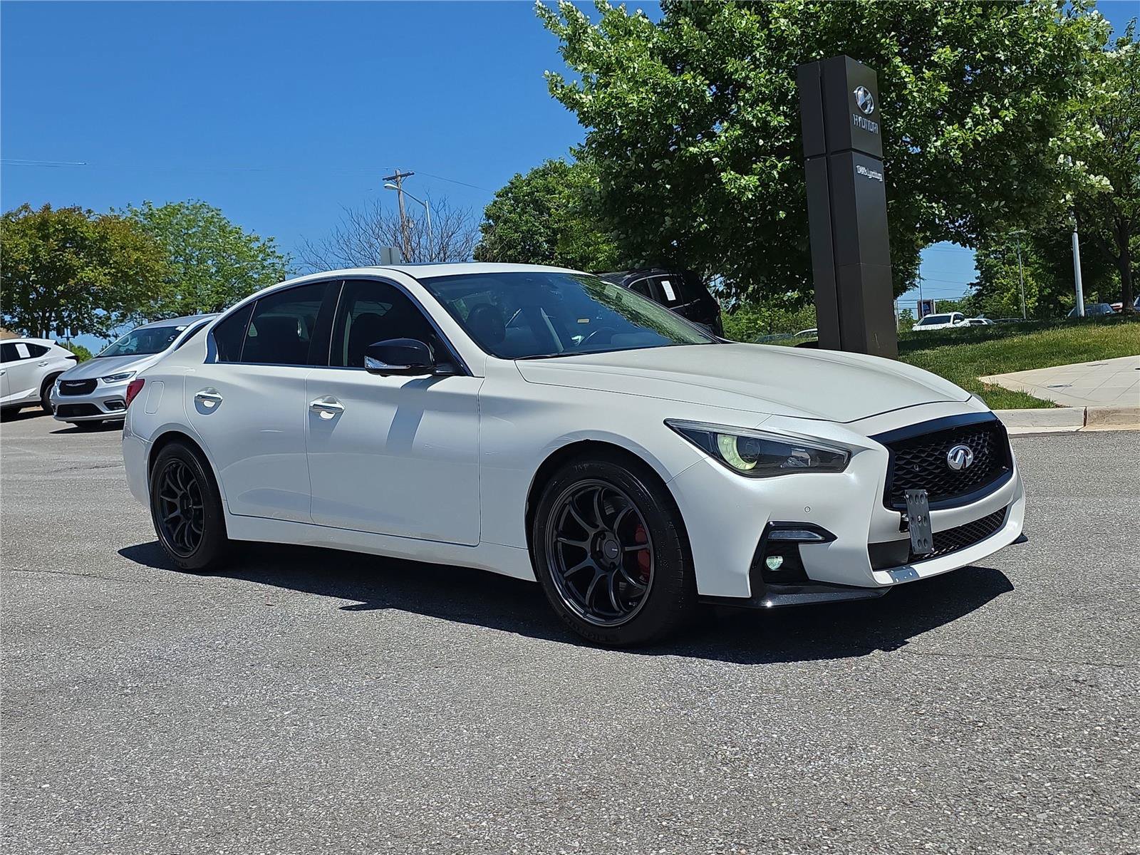 Used 2017 INFINITI Q50 Red Sport 400