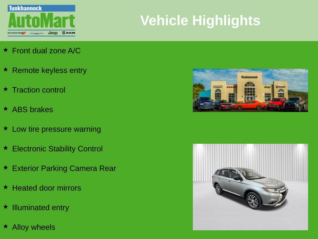 Used 2018 Mitsubishi Outlander AWD image 6
