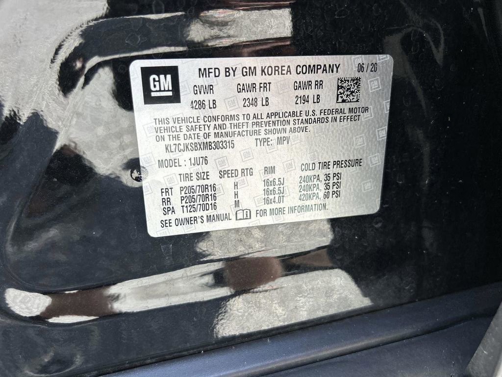 Used 2021 Chevrolet Trax LS w/ Tint and Cruise Package image 31
