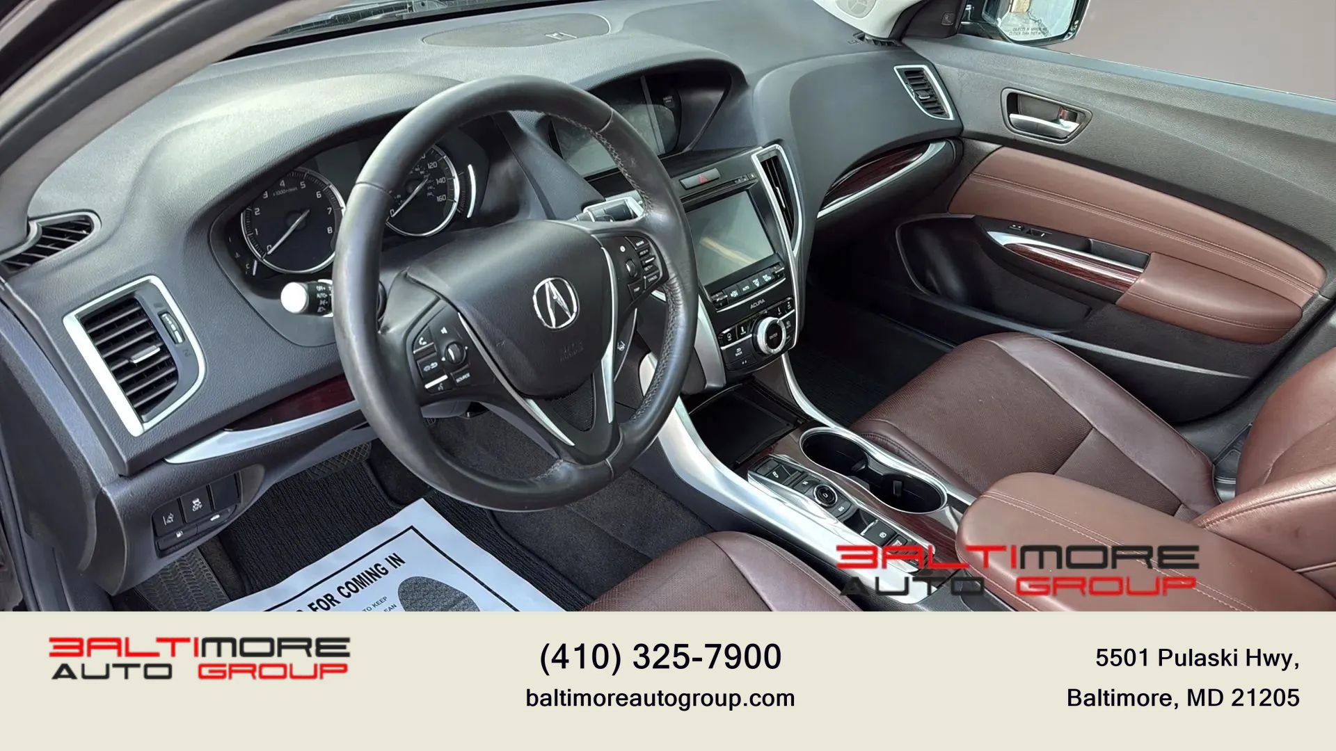 Used 2015 Acura TLX w/ Technology Package AWD/4WD image 9