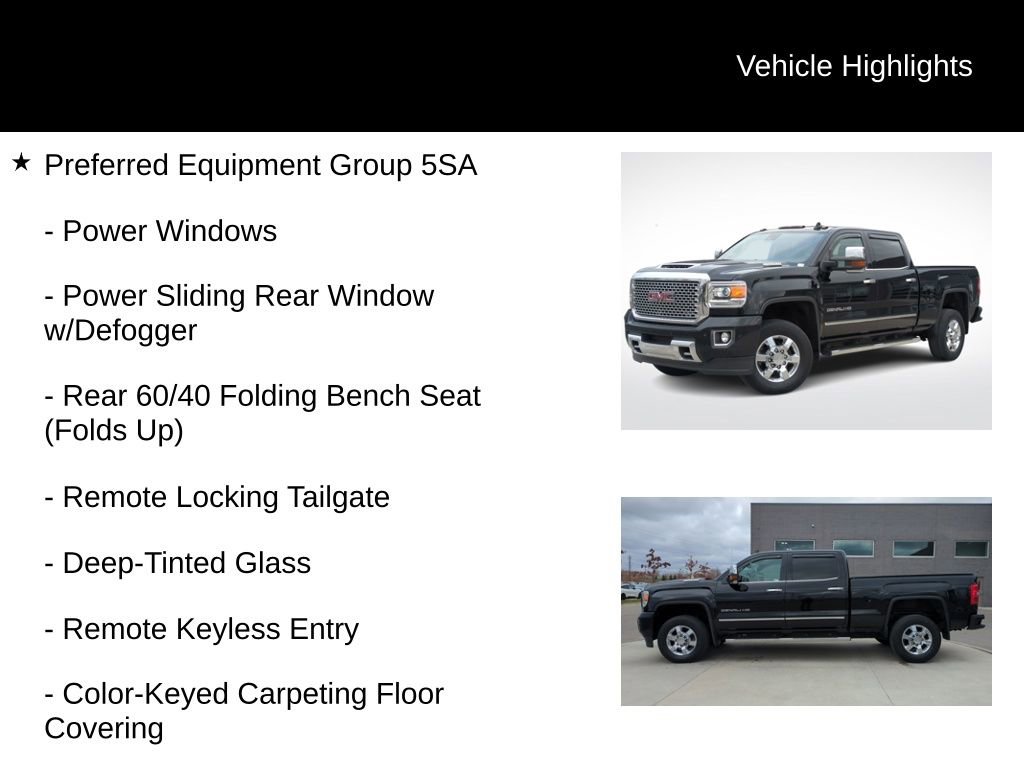 Used 2017 GMC Sierra 3500 Denali w/ Duramax Plus Package image 6