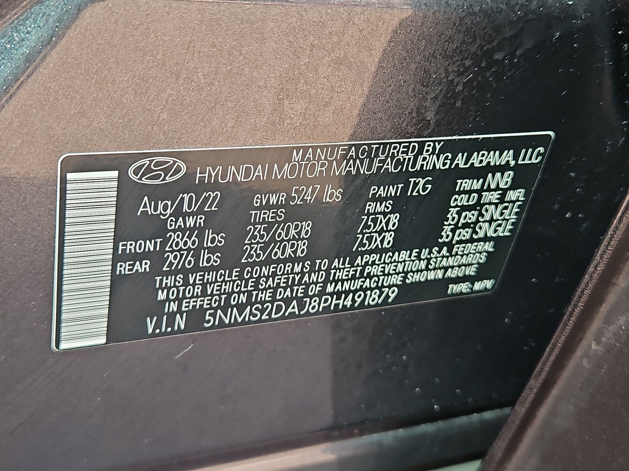 Used 2023 Hyundai Santa Fe SEL w/ Winter Weather Package AWD/4WD image 33