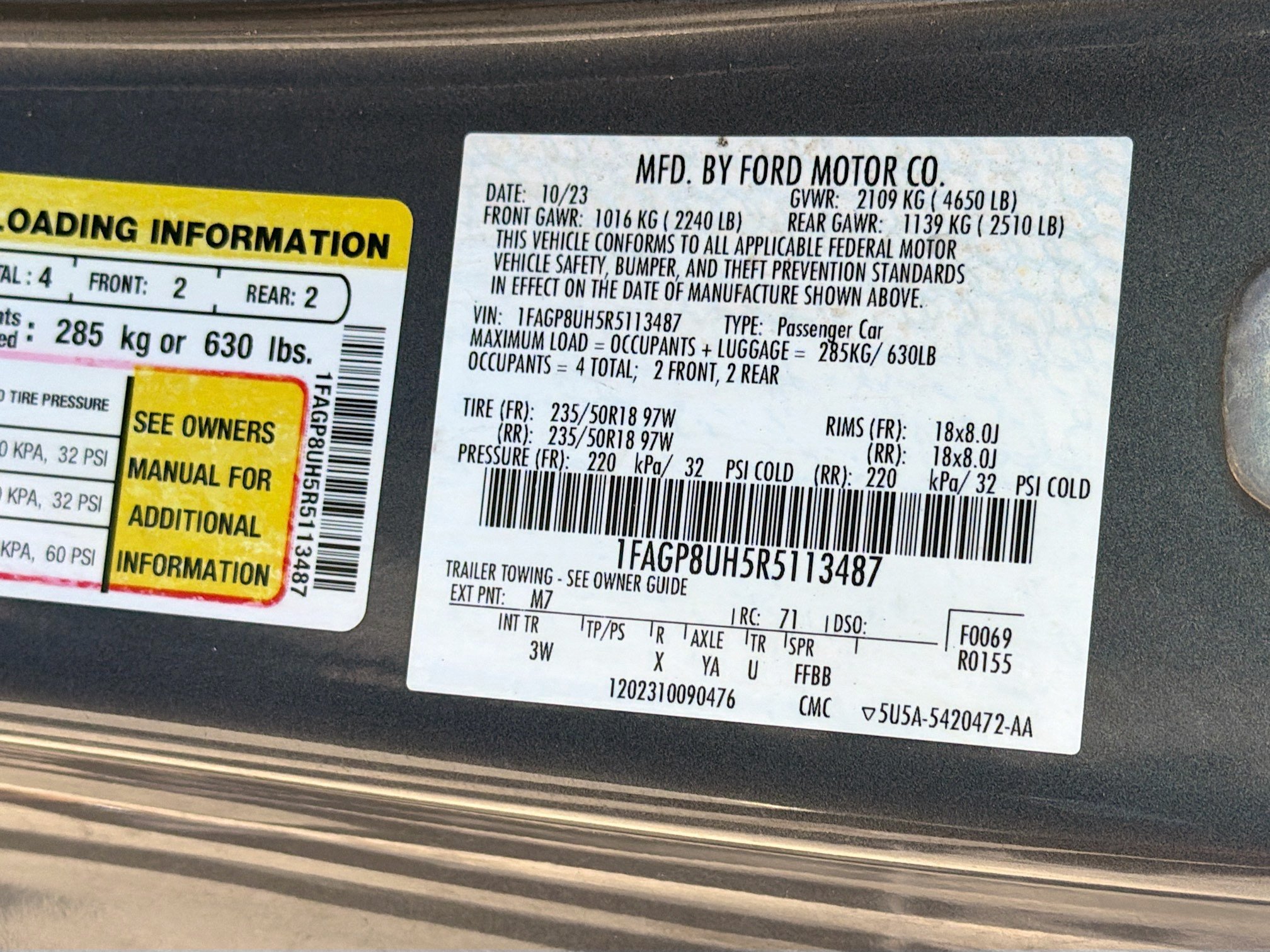 Used 2024 Ford Mustang Premium RWD image 41