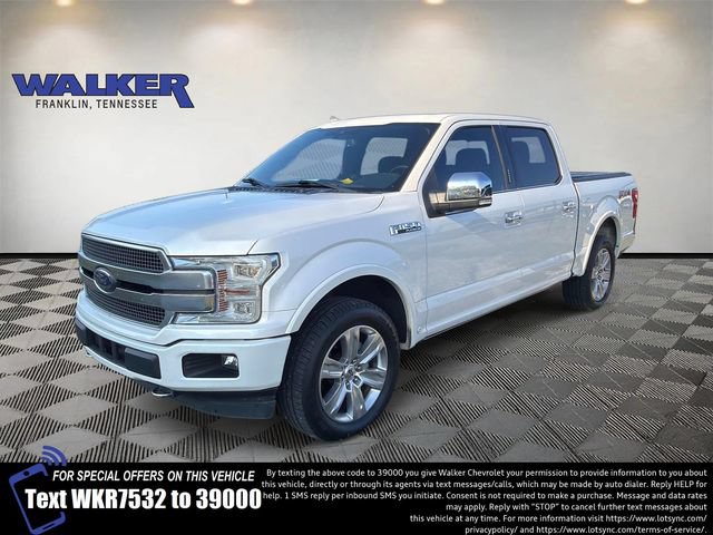 Used 2018 Ford F150 Platinum w/ Equipment Group 701A Luxury AWD/4WD image 1