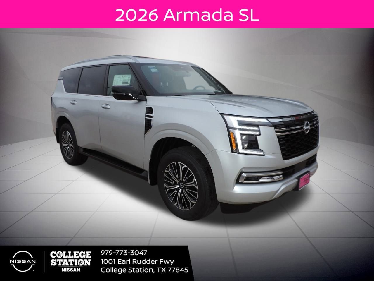 New 2026 Nissan Armada SL w/ Captain's Chari Seat Package