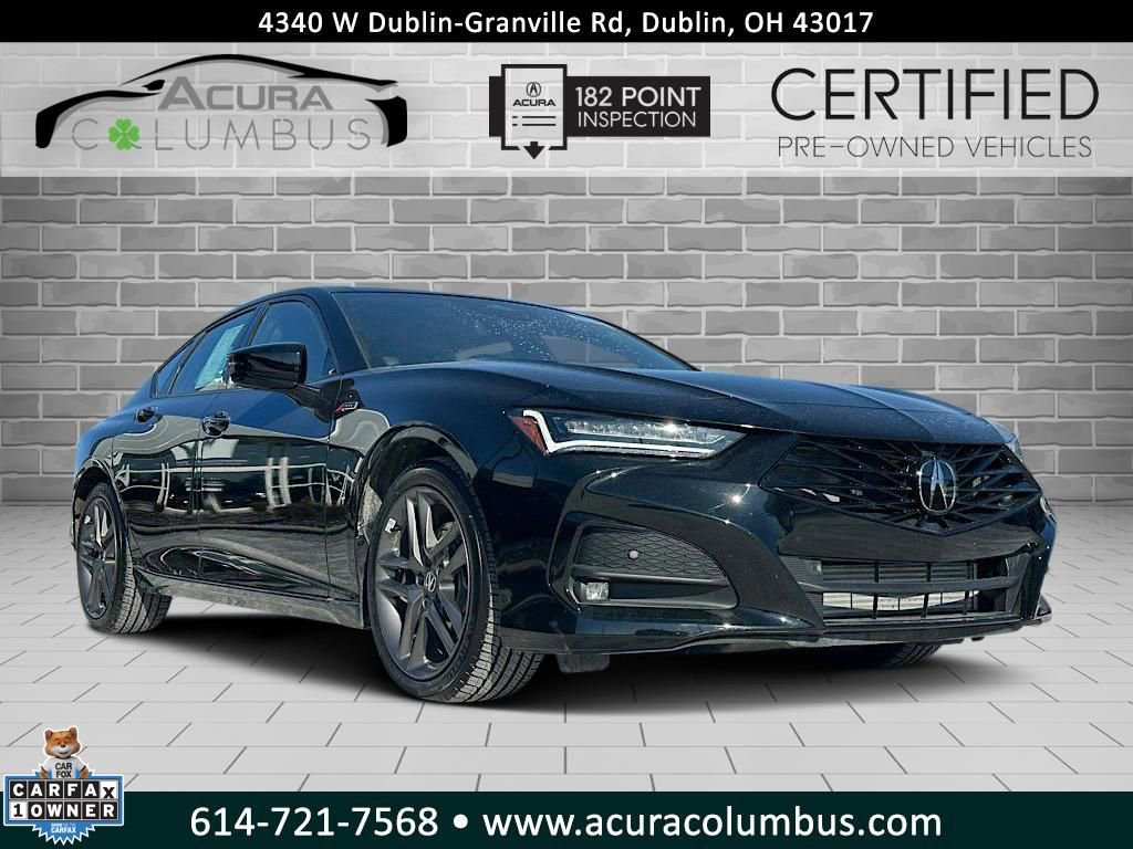 Certified 2025 Acura TLX SH-AWD w/ A-SPEC Pkg