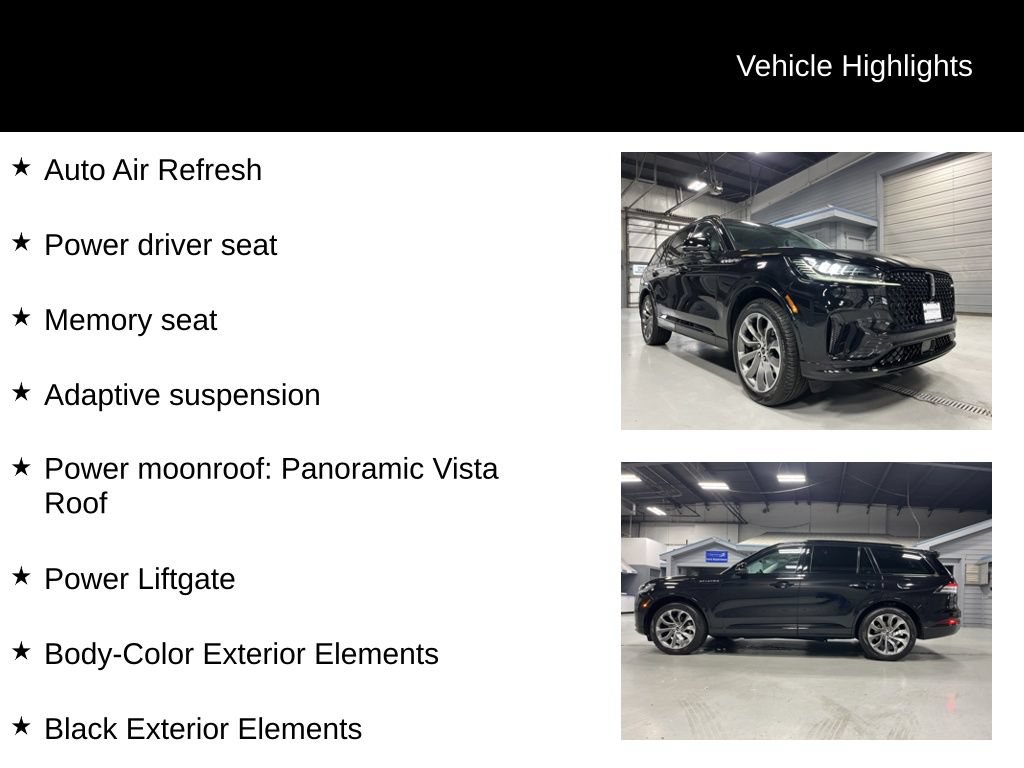 Used 2025 Lincoln Aviator AWD w/ Jet Appearance Package image 13