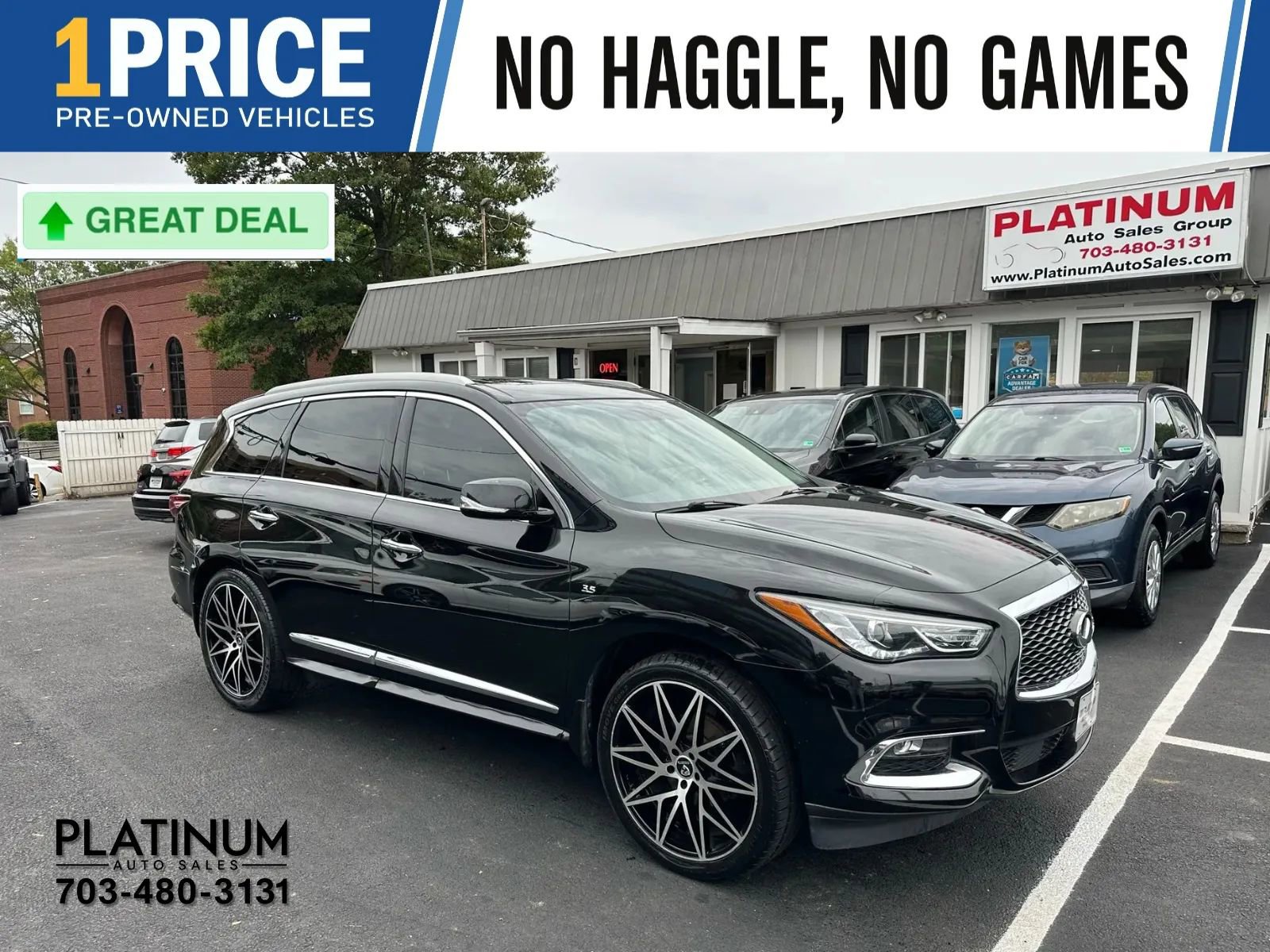 Used 2018 INFINITI QX60 AWD w/ Premium Package image 1