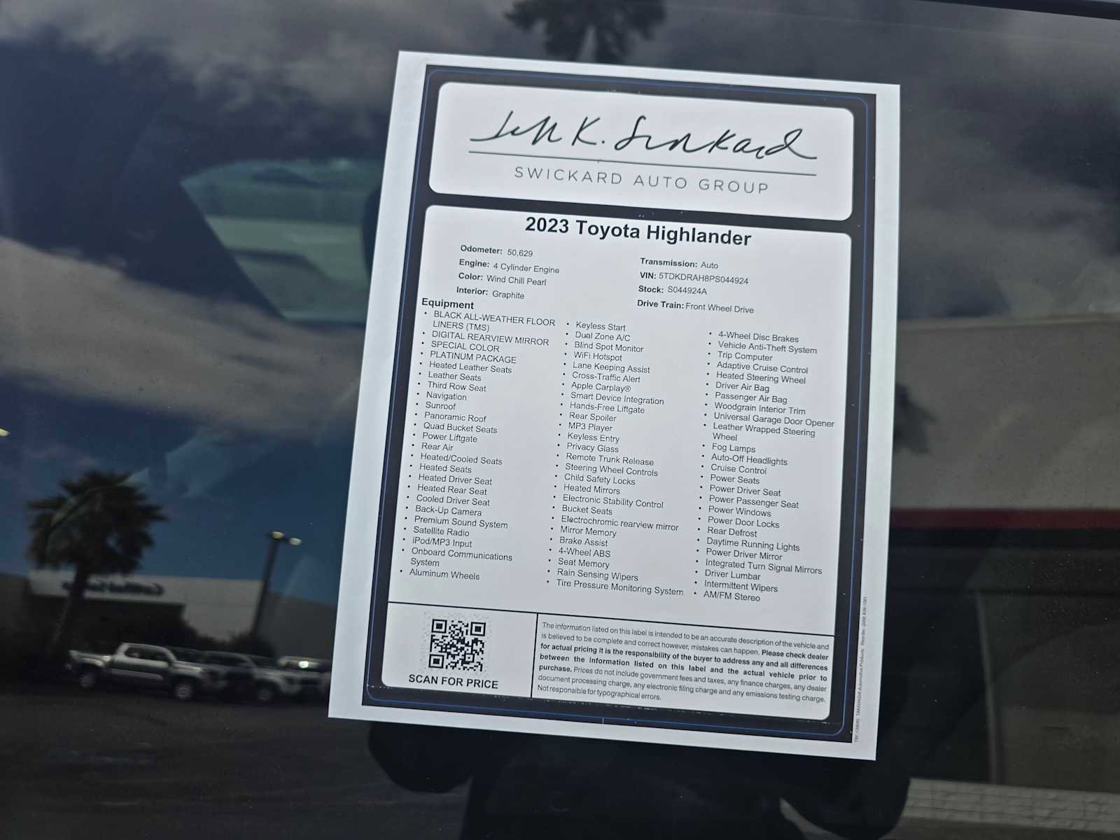 Used 2023 Toyota Highlander Platinum image 21