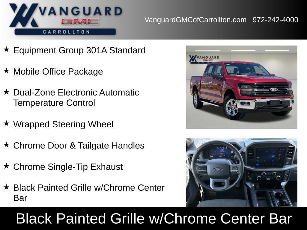Used 2025 Ford F150 XLT w/ Equipment Group 301A Standard AWD/4WD image 8
