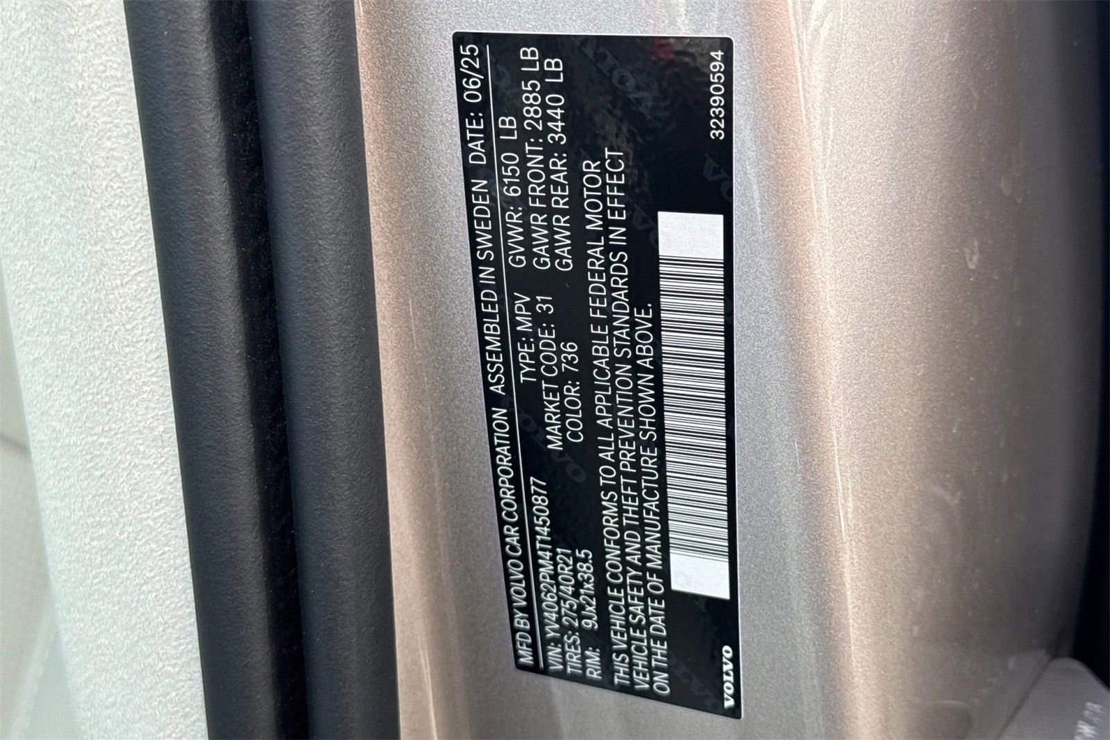 New 2026 Volvo XC90 B6 Ultra w/ Lounge Package image 29