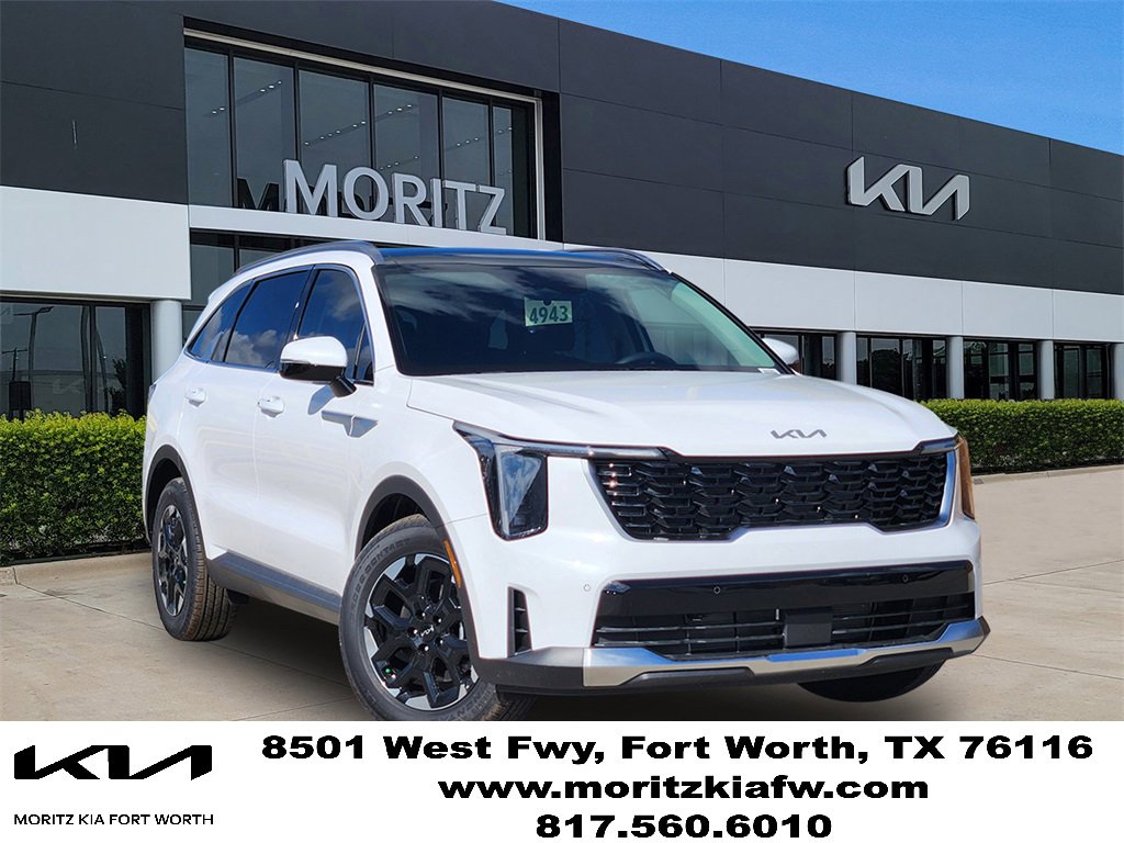 New 2026 Kia Sorento S w/ S Panoramic Sunroof Package