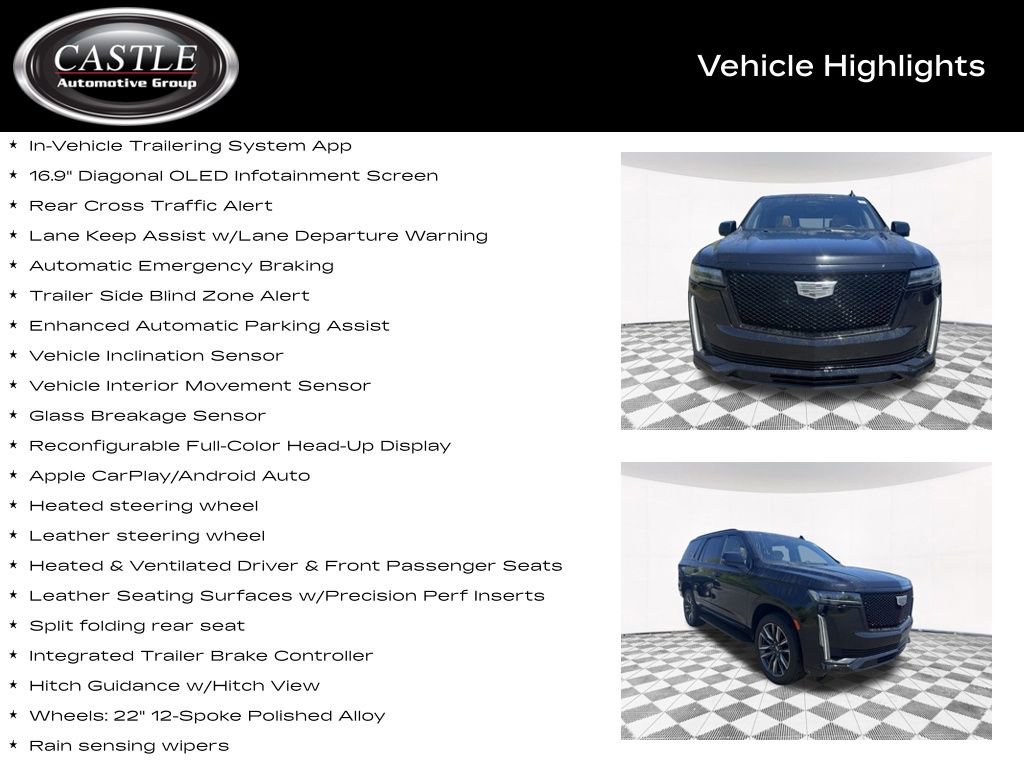 Used 2021 Cadillac Escalade Sport w/ LPO, Illumination Package AWD/4WD image 12