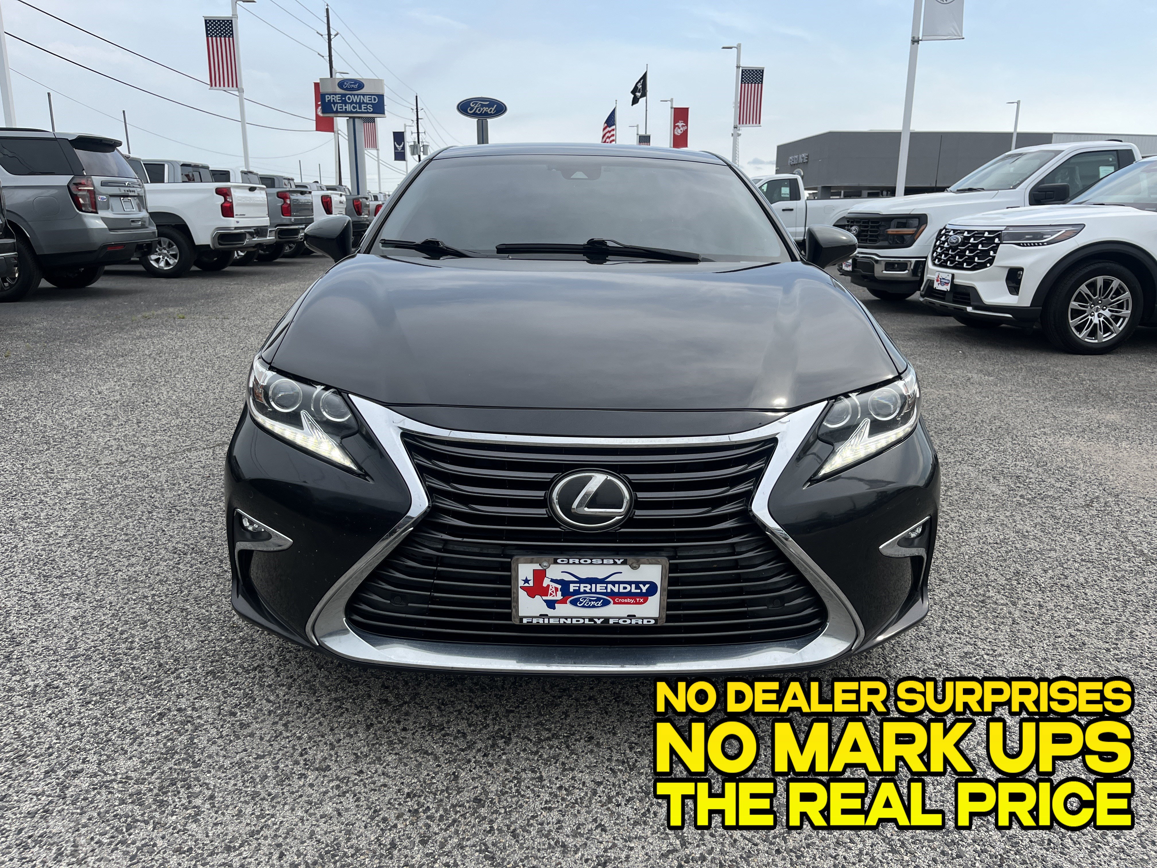 Used 2018 Lexus ES 350 w/ Luxury Package w/Wood Trim FWD image 7