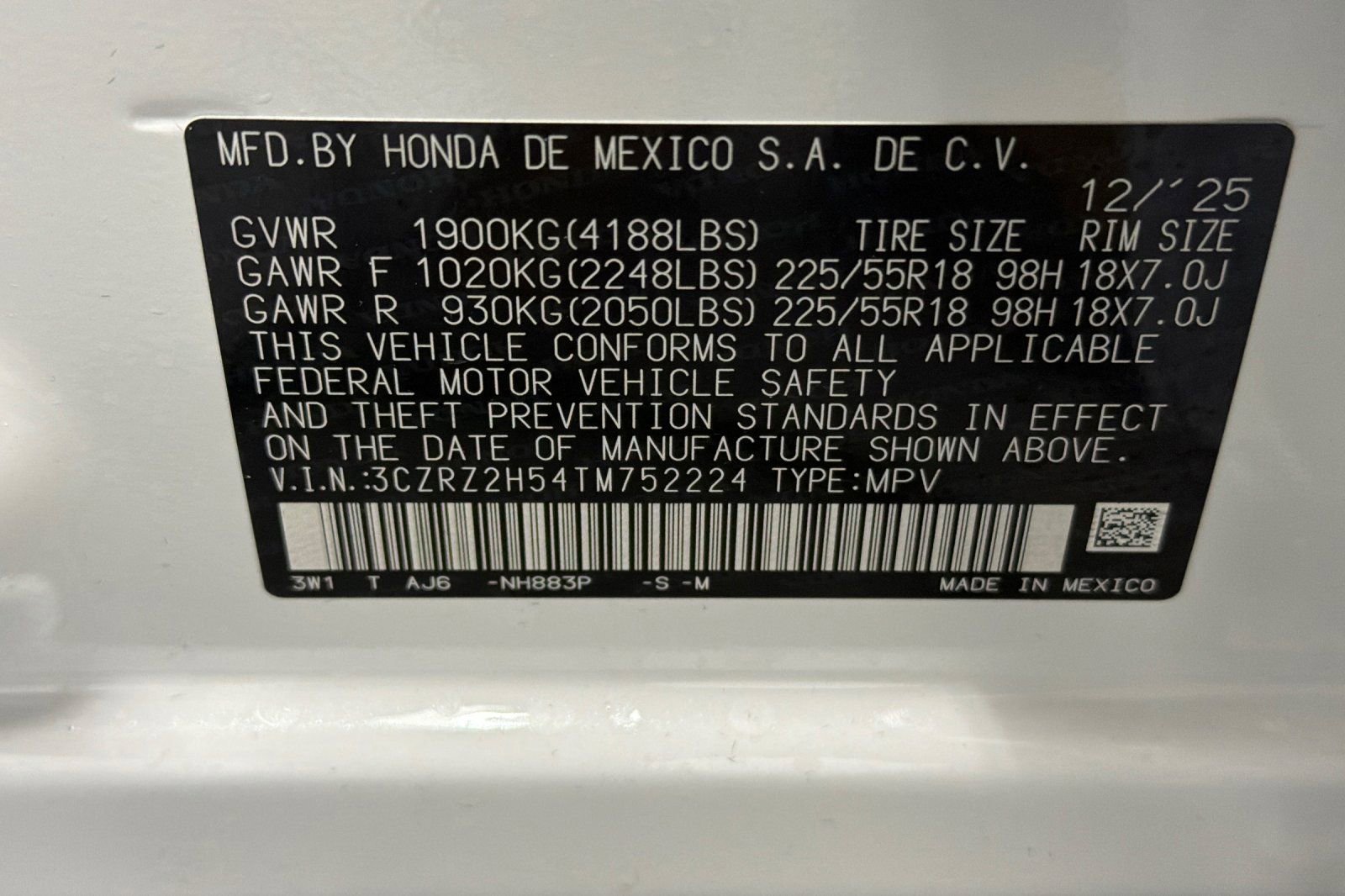 New 2026 Honda HR-V Sport image 26