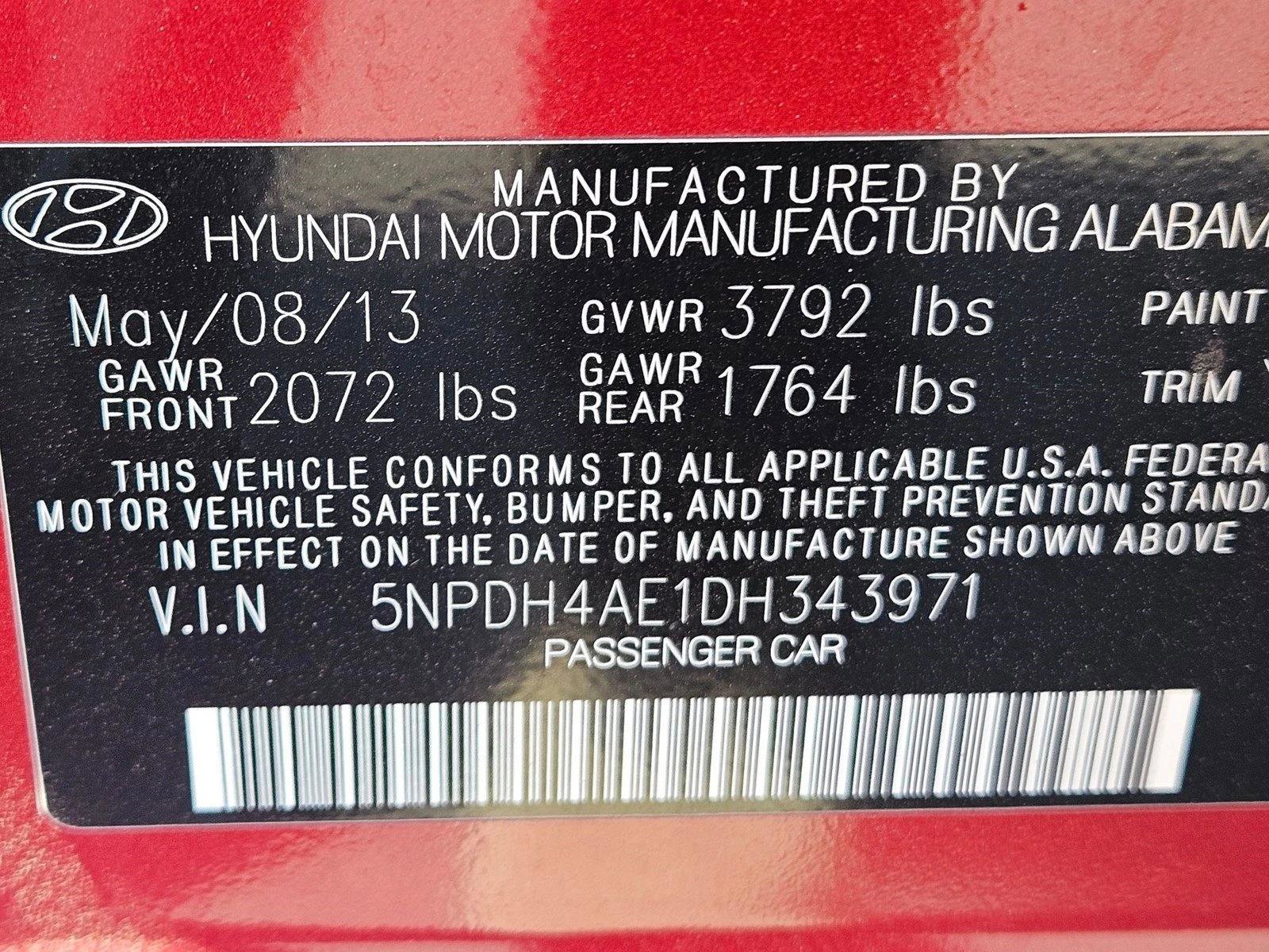 Used 2013 Hyundai Elantra GLS FWD image 14