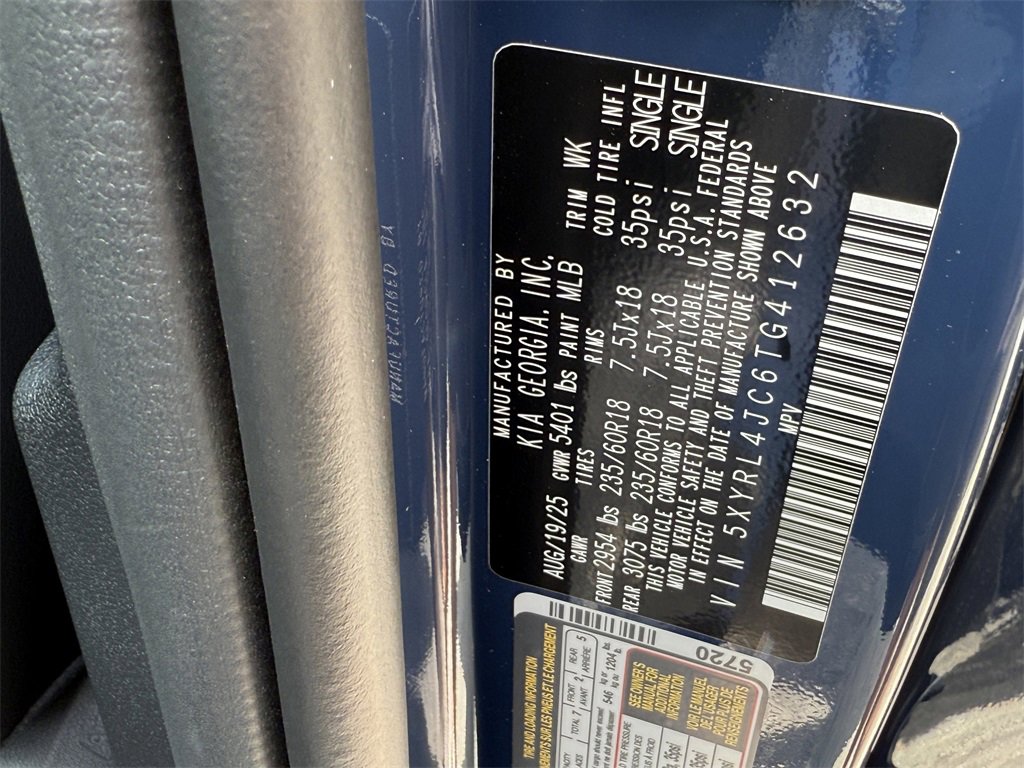 New 2026 Kia Sorento S w/ S Panoramic Sunroof Package image 33