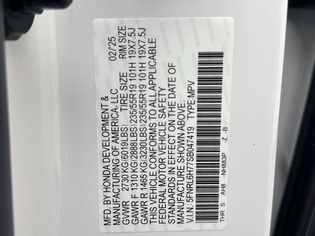 Used 2025 Honda Odyssey Sport-L image 11