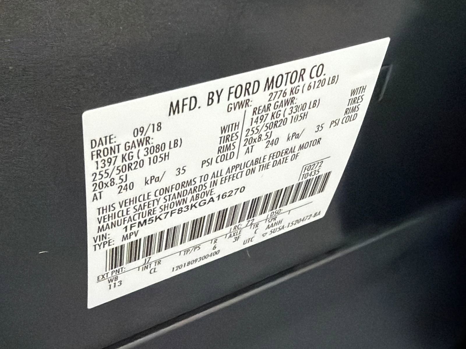 Used 2019 Ford Explorer Limited w/ Class III Trailer Tow Package FWD image 37