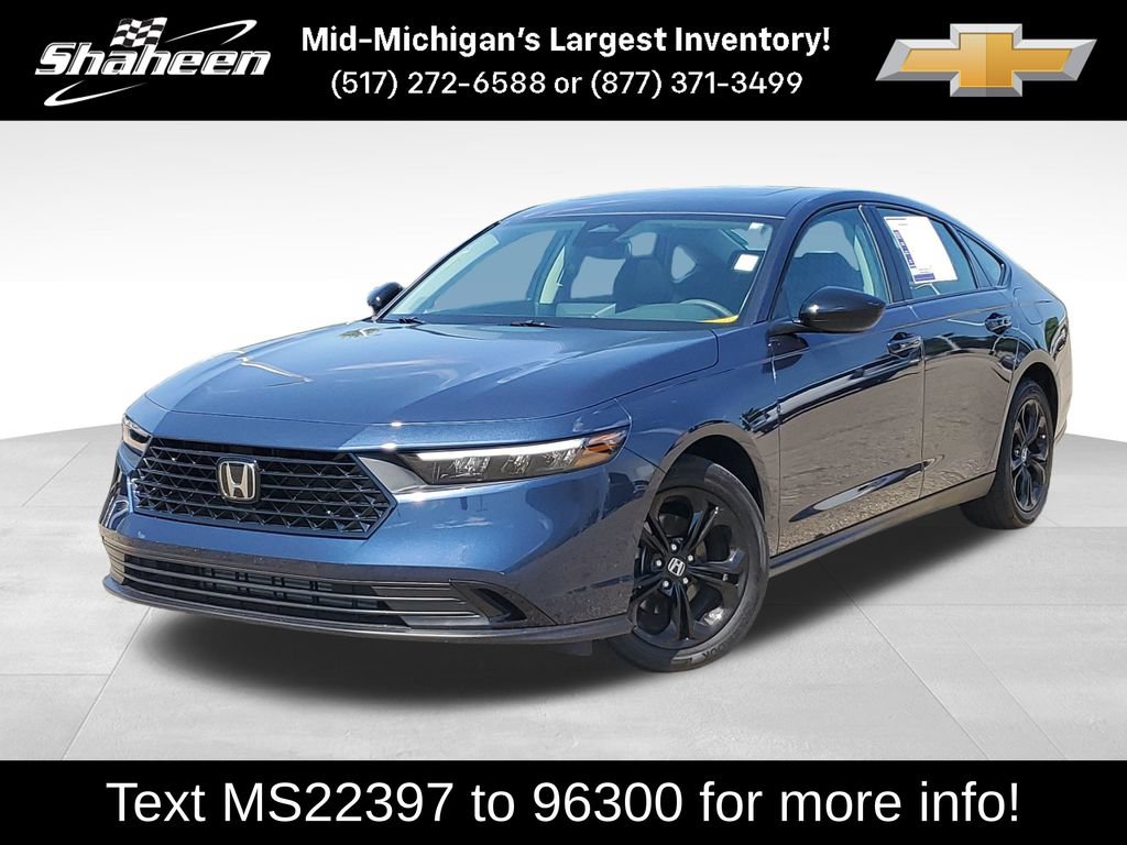 Used 2025 Honda Accord SE image 1