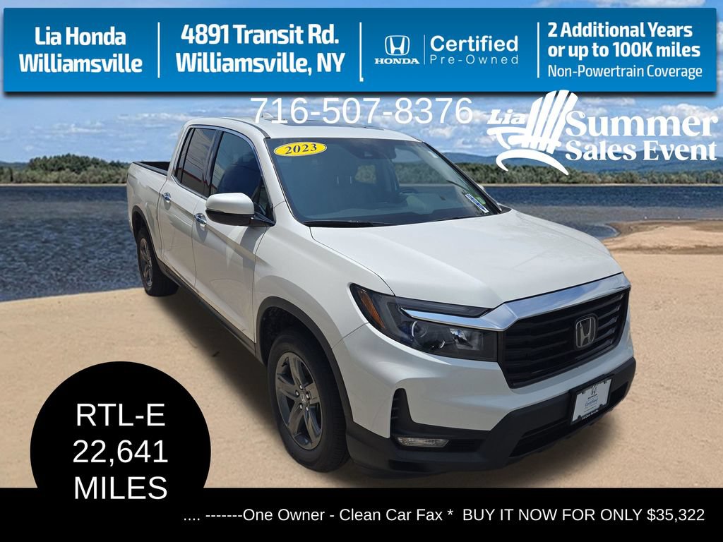 Certified 2023 Honda Ridgeline RTL-E