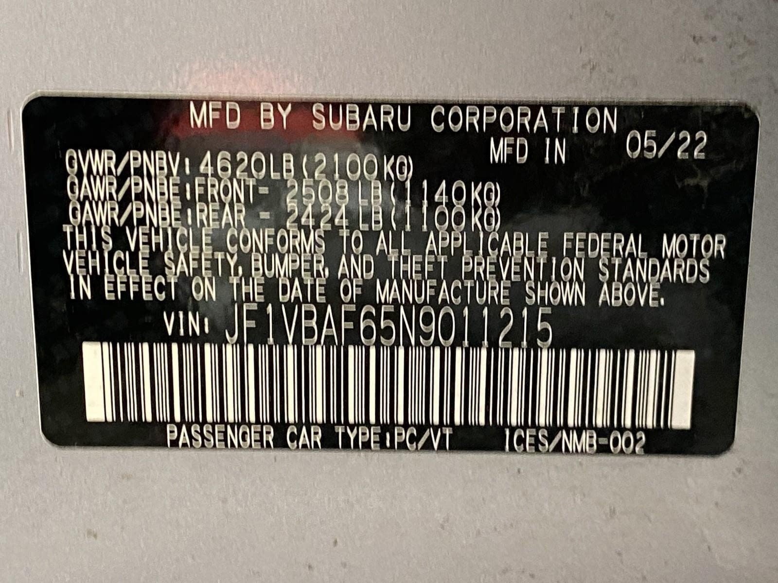 Used 2022 Subaru WRX Premium AWD/4WD image 28